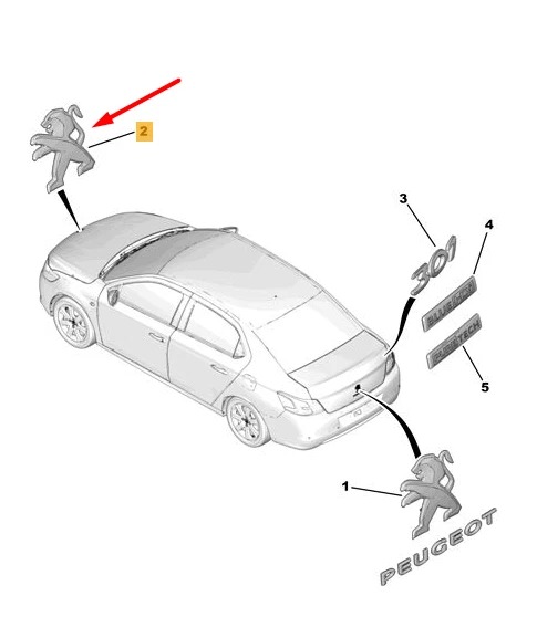 شعار بيجو 301 - الصورة 3